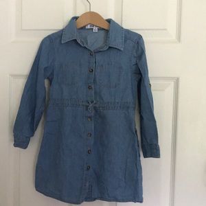 Light weight denim dress